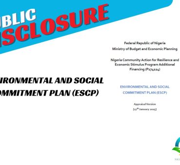 Public disclosure - ESCP